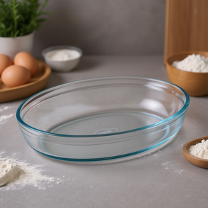 O Cuisine - Plato para Hornear Ovalado Transparente de Vidrio Templado, 39x27cm, 347BC00 1644 O Cuisine - Product Image 3