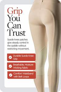 Wholesale High Waist Horse Riding Breeches Women Silicone Full Seat <b>Jodhpurs</b> Elastic Equestrian Trousers Jodhpur & Breeches - Product Image 2