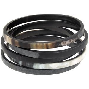 SUS BRAZALETES PULSERAS CUERNO DE BÚFALO BRAZLES y pulseras MODERNAS Venta al por mayor Nueva pulsera artesanal de moda - Product Image 5