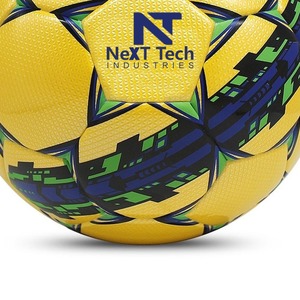 Next Tech Nouveau style Technologie hybride de football Ballon de match professionnel Matériau de texture en TPU Conception personnalisée et logo personnalisé - Product Image 5