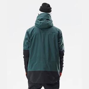 Ensemble veste et pantalon de neige unisexe à capuche personnalisé, respirant, coupe-vent, imperméable - Coutures thermosoudées, vêtements de ski amples pour l'hiver - Product Image 4