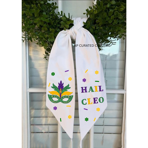 สายคาดเอวประดับลูกปัดทำจากผ้าฝ้ายหลากสีงานกระเบื้องแฮนด์เมด - Product Image 6