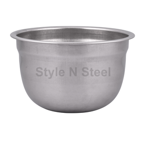 Cuenco para mezclar de acero inoxidable de diseño clásico Vintage de alta calidad, cuenco único para utensilios de cocina - Product Image 1