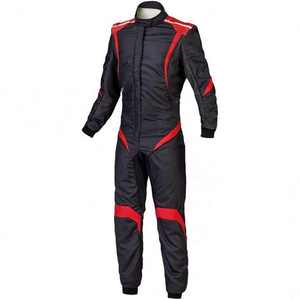 Trajes de carreras de karts en general de alto impacto fabricados a medida cómodos trajes de carreras de karts Cordura de dos capas de una pieza - Product Image 1