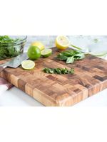 Planche à découper en bois massif de qualité supérieure pour cuisine commerciale, utilisation en restaurant, robuste, 20 mm d'épaisseur, en acacia/érable/noyer, OEM