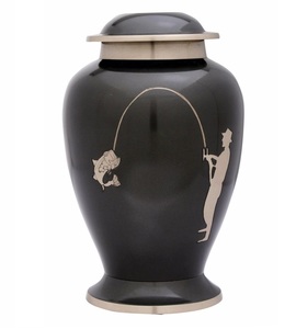 Urne funéraire américaine personnalisée pour adultes de MetalTek Corporation, prix de gros, souvenir en métal pour les cendres, style personnalisé - Product Image 5