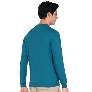 Sudadera de cuello redondo estampada más vendida de 2024 para hombre, sudadera de rayas con logotipo de diseño personalizado para hombre para la temporada de invierno - Product Image 2