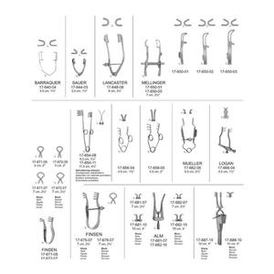 Ensemble d'instruments de rétraction chirurgicale auto-retenue Alm en acier inoxydable, tailles assorties, meilleure qualité - Product Image 6