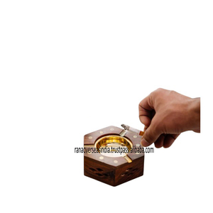 Traditional Wooden Cigar Holder Elegant and Compact Handcrafted Perfect for Lounge Bar Office Desk or Gifting At Good Rates - Product Image 6