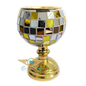 กระถางธูปแก้วสุดสร้างสรรค์สำหรับตกแต่งบ้านแฟชั่นหรูหราจากตะวันออกกลางสำหรับงานเฉลิมฉลองวันรอมฎอน - Product Image 5