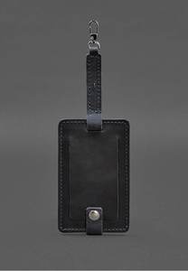 Étiquettes de bagage personnalisées en cuir véritable Accessoires de voyage pour valise et sac d'affaires LLT-0038B - Product Image 3