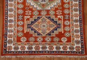 NOEUD RUG fait à la main noué de haute qualité laine Oushak nouveau moderne brodé travail doublure motif tapis pour salon, chambres à coucher - Product Image 4