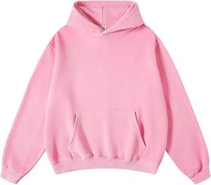 100% Organic Cotton Eco-Friendly Front Hoodie <b>for</b> Women Custom Printed Logo Winter Streetwear Acid <b>Washed</b> - Product Image 3