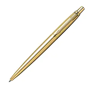 Promotional High Quality Stainless Steel Parker Jotter London Gold Finish Retractable Ballpoint Pen Metal Fine Ball Pen Refill