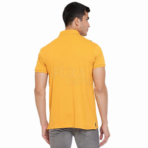 OEM vente en gros 2024 hommes séchage rapide coton à manches courtes Gym Fitness pour Polo T-Shirts Logo personnalisé Options de marque solide tricoté - Product Image 3
