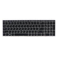 Clavier d'ordinateur portable en gros, nouveau clavier pour HP ZBOOK 15 G5 17 G5 avec rétroéclairage et pointeur