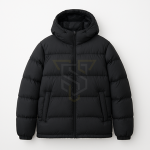 Premium Quality <b>Waterproof</b> Puffer <b>Jacket</b> Customizable Logo <b>Winter</b> Casual Wear Fleece Heated Windbreaker Unisex Puffer <b>Jacket</b> - Product Image 1