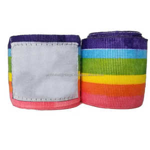 Gants de boxe en coton élastiques à demi-doigts pour hommes et femmes Mitaines de protection pour l'entraînement Muay Thai - Product Image 4