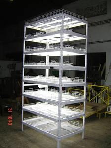 Estante para Cultivo de Tejidos con Iluminación LED, Estante de Cultivo de Plantas de Laboratorio de Alta Resistencia para Micropropagación - Product Image 3