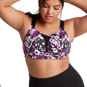 Sujetador deportivo con cremallera para mujer 2025, logotipo personalizado de alta calidad, ropa activa de Yoga, sujetador transpirable sin costuras a bajo precio - Product Image 5