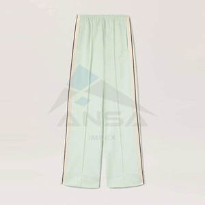 กางเกงขายาวทรงบานผ้าแคนวาสเอวยางยืด แห้งเร็ว สไตล์ลำลอง สำหรับผู้หญิงไซส์ใหญ่ สีใหม่ ขายส่ง สำหรับฤดูหนาว - Product Image 3