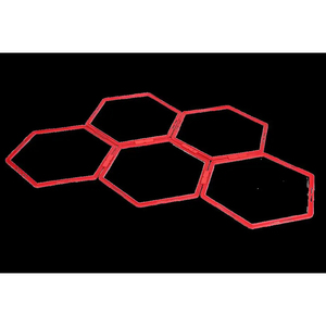 Nouveau état échelle de vitesse hexagonale anneaux d'agilité anneaux de vitesse pour l'entraînement d'agilité disponibles à un prix abordable - Product Image 4