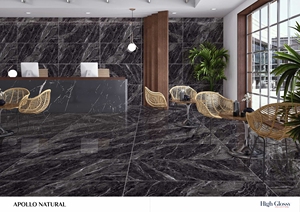 Carrelage en porcelaine naturelle Design luxueux Apollo 600x1200mm pour décoration murale et sol Carreaux de salon - Product Image 5