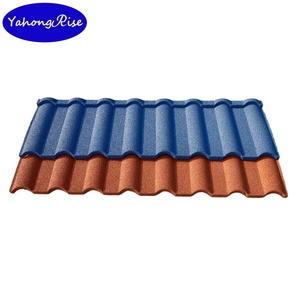 Tuiles de faîte en <span class=keywords><strong>ardoise</strong></span> métallique de tuile de Milano de <span class=keywords><strong>toit</strong></span> de manteau de pierre de conception moderne pour l'entrepôt atelier toiture d'école tuile en acier durable - Product Image 2