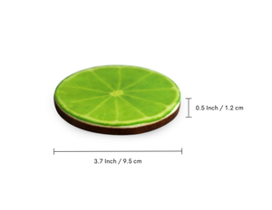 ที่รองแก้วไม้ชาทำจากไม้มะม่วงหลากสีถ้วยชาสำหรับรับประทานอาหารที่บ้านห้องครัวสำนักงานถ้วยกาแฟกระป๋องเบียร์แก้วน้ำสำหรับบาร์ - Product Image 4