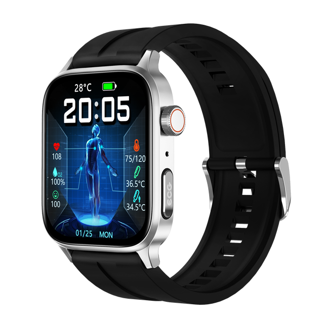YJ22 Blood Pressure ECG Monitor Sleeping Track Health  Monitor Watch Waterproof High Quality Sport Smart Watch for Man and Lady