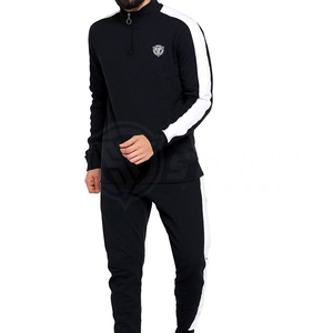 Survêtement d'hiver pour homme grande taille, haute qualité, 100% coton, léger, coupe-vent, respirant, design uni, logo personnalisé, longueur intégrale - Product Image 1