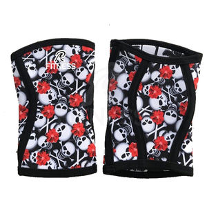 New Design Unisex Adjustable Elastic Breathable Neoprene <b>Knee</b> <b>Sleeves</b> Professional Protective Compression Support - Product Image 5