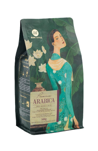 Nueva llegada Hancoffee vietnamita Arábica tostado café de grano entero tostado medio OEM/ODM compatible con función de adelgazamiento bolsa empaquetada - Product Image 2