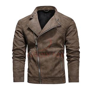Nouvelle veste en cuir de moto personnalisée de haute qualité pour l'extérieur légère moto d'hiver pour hommes - Product Image 1