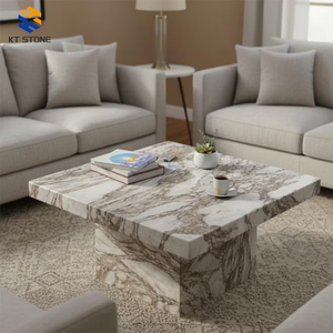 <span class=keywords><strong>Table</strong></span> basse <span class=keywords><strong>ronde</strong></span> moderne haut de gamme en <span class=keywords><strong>marbre</strong></span> naturel rouge pour mobilier de maison, salon ou chambre de villa - Product Image 6