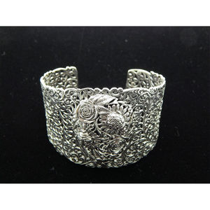 Intricato Design artigianale Balinese. 925 gemelli pregiati in argento Sterling - Product Image 1