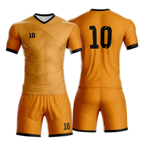 Ensembles de maillots de football personnalisés 100% polyester pour adultes, respirants, légers, à séchage rapide, avec logo du club, manches longues, été - Product Image 4