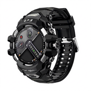 Montre connectée PG999 1,43 pouces AMOLED GPS étanche, tracker de fitness extérieur unisexe - Product Image 2