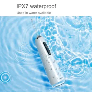 IPX7防水ウォータージェット300ml最高の口腔洗浄器最も安い卸売歯ホワイトニングマシン電気歯科用水フロッサ