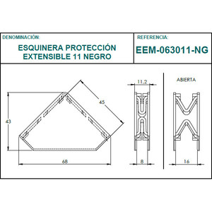 EEM-063011-NG bảo vệ góc mở rộng 11 - Product Image 6