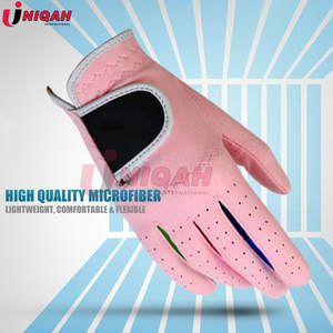 Gants de golf en cuir Cabretta antidérapants pour enfants, jeunes, juniors, tout-petits, hommes et femmes, paquet économique en rose - Product Image 3