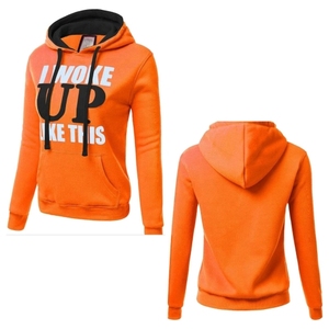 Women Winter Fleece Pullover Lined Hoodie Thick Warm Oversized Hooded Sweatshirt 100% Cotton Soft Comfortable Casual Fashion - Product Image 5