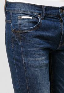 <b>Men's</b> Straight Leg Denim <b>Jeans</b> Hot Selling Fashionable <b>Embroidered</b> High Street Summer Button Manufacturer Wholesale - Product Image 2