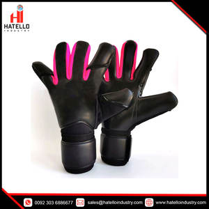 Nouveaux gants de gardien de but de Football en Latex épais sans doigt, antidérapants et résistants à l'usure, personnalisés - Product Image 2