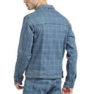 Veste en jean élégante pour hommes, tenue décontractée, vente en gros de veste en jean en coton de haute qualité, veste en jean personnalisée pour hommes - Product Image 4