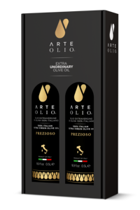ArteOlio Prezioso Caja de Regalo 2 x Botella de 500 ml Aceite de Oliva Virgen Extra Premium - Product Image 1