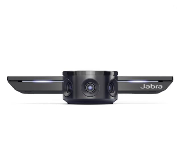For Jabra Panacast 30 180-Degree Panoramic 4K Webcam | AI-Powered Group Framing, USB Plug & Play for Zoom Video Conferencing