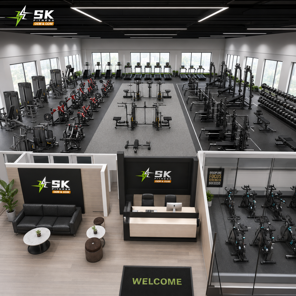 Black-700sqm gym
