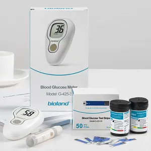 Bioland Wireless Medical Blood Sugar Monitor Digital Smart Glucometro Glucometer Blood Glucose Meter With Diabetic Test Strips