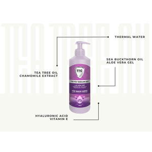Gel Nettoyant Visage Thermique TTO 200ml à l'Huile d'Arbre à Thé et Aloe Vera – Hydratation Profonde, Thérapie Anti-Âge, Contrôle du Sébum - Product Image 1